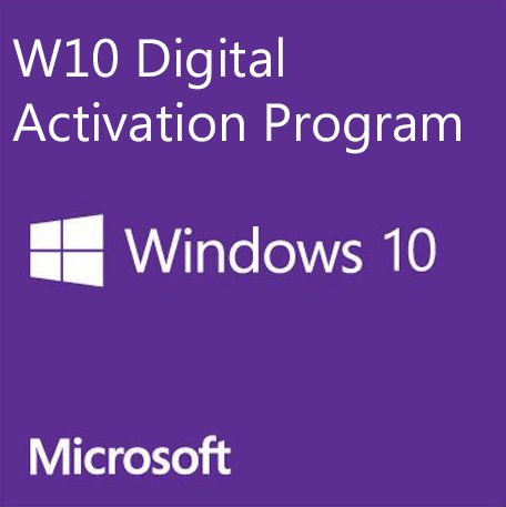 فعالساز ویندوز کاملا قانونی و رایگان W10 Digital Activation Program v1.3.6