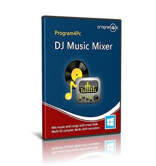 دانلود Program4Pc DJ Music Mixer 7.0.0 نرم افزار دی جی میکسر حرفه ای