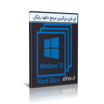 Windows 10 Pro Black Glass